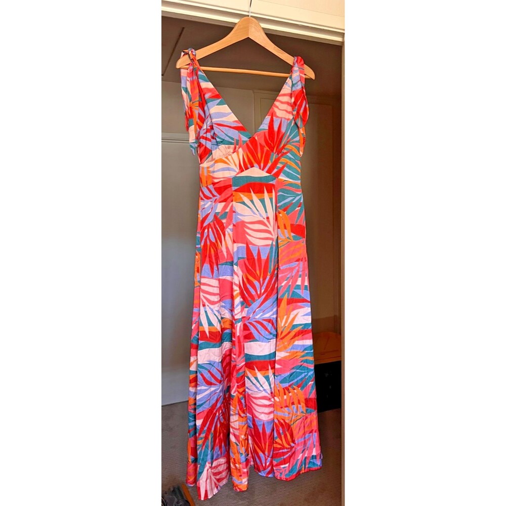 NWT Molly Bracken Tropical Maxi Dress XS